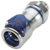 1/2 SAE-06 LQ6 Chrome Plated Brass Valve Body - Blue (Insert Sold Separately)